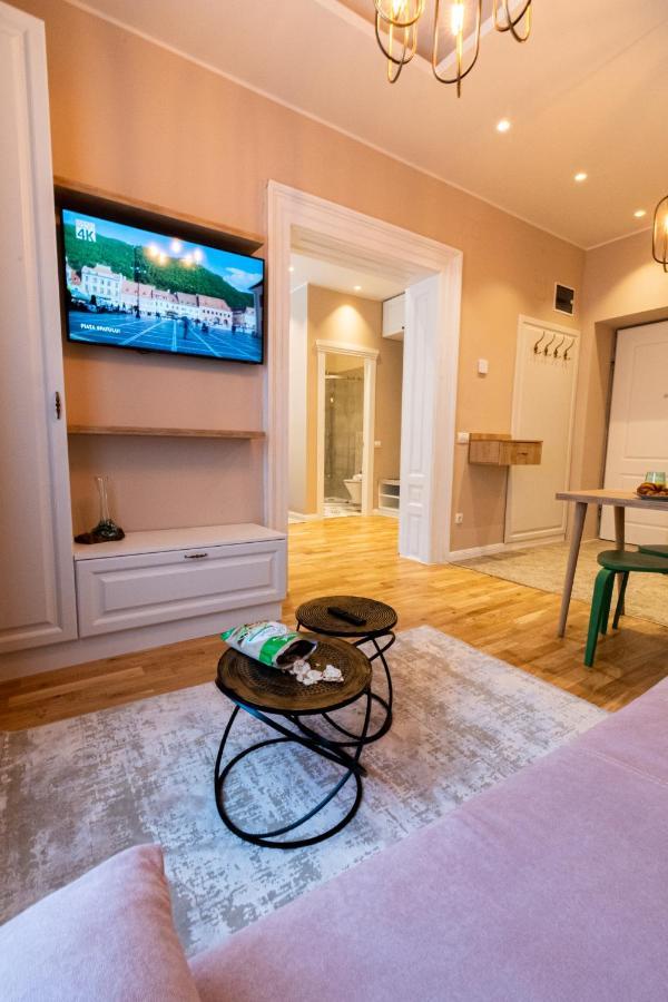 Black Gate - Quiet Studio In The Heart Of Old Town With Free Private Secured Parking Braşov Exterior foto